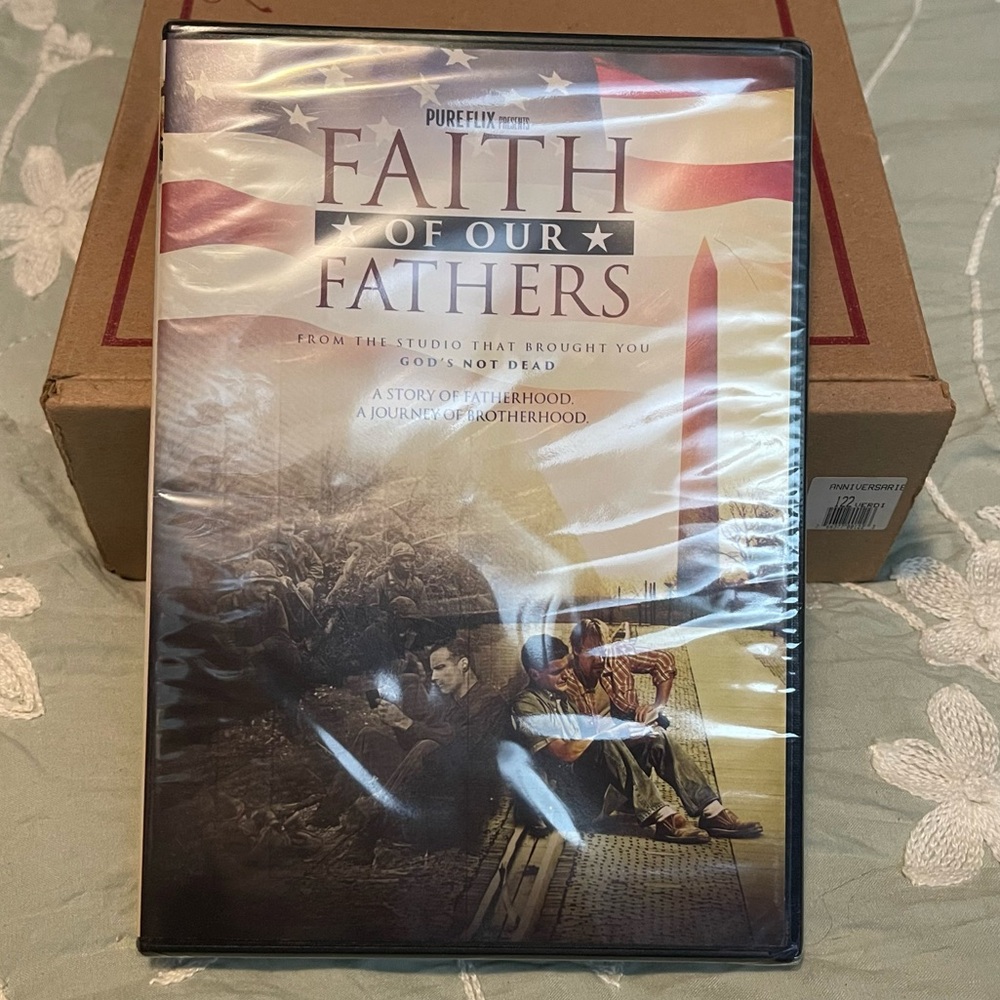 Faith of Our Fathers DVD Pure Flix Sealed  Candace Cameron Bure Stephen Baldwin